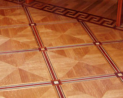 Réparation du plancher bois franc
